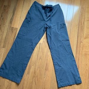 Landau grey scrubs pants size m